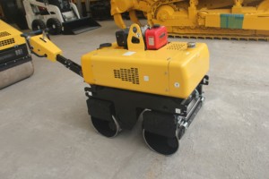 Rodillo Vibratorio de Doble Tambor Portátil WD005 de Alta Demanda, Enfriado por Aire, con Motor y Patas de Oveja, el Más Vendido - Product Image 3