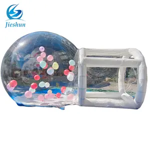 Ballons de fête pour enfants Fun House Tente à bulles gonflable géante et transparente Maison de ballons à bulles gonflables