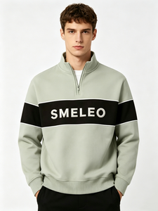 Sudadera Deportiva con Estampado Gráfico de Bloques de Color para Golf, Personalizada, de Alta Calidad, para Hombre, Otoño Invierno, Ropa Informal para Salidas - Product Image 3