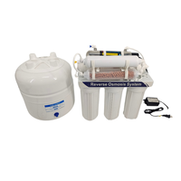 Filtre à eau domestique sous évier 50GPD 75GPD PH alcalin minéral UV RO machine