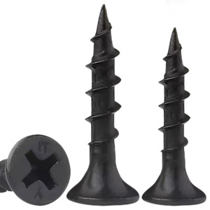 Tornillos de acero de rosca fina M4 16-100mm con cabeza de fregadero autorroscantes para decoración y fijación de madera - Product Image 4