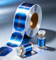 Autocollants personnalisés en vinyle pour étiquettes de flacons de peptides décoratifs de 3 ml, emballage de qualité supérieure, étiquette autocollante avec logo, adhésif puissant