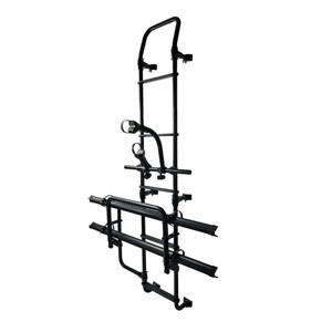 Venta caliente nuevo estilo estable exterior portabicicletas plegable Camper bicicleta escalera estante con perfil de aluminio más <span class=keywords><strong>autocaravanas</strong></span> - Product Image 1
