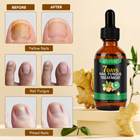 SEFUDUN Meilleur sérum réparateur de croissance des ongles endommagés 60 ml, à base de plantes, traitement antifongique des ongles en 7 jours, huile nourrissante pour les mains et les pieds