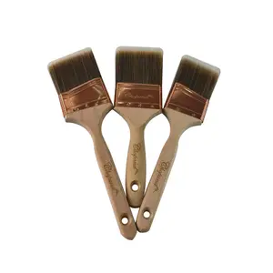 3pcs Paint Brush Set Chopand High Quality 1 Inch Any Size Inch 3pcs Customizable Professional Paint Brush Set