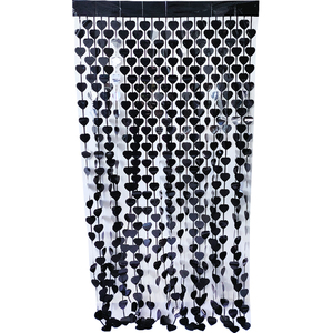 Rideau d'anniversaire <span class=keywords><strong>carré</strong></span> complet rouge, en forme de cœur, pour remise de diplôme - Product Image 3