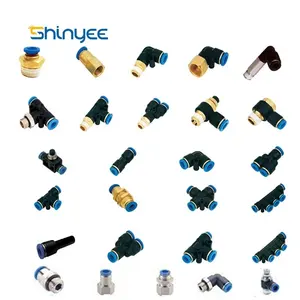 SHINYAUTOMATIC Factory connector pneumat PL type pneumatic quick connection fittings