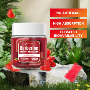 Berberine Gummies-berberine HCl เสริมกับ ceylon อบเชย, ขมิ้น, นมหนาม, อาติโช๊ค-หมากฝรั่งเพื่อสุขภาพปราศจากน้ำตาล - Product Image 5