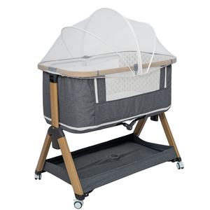 Cuna Portátil Multifuncional Moderna para Bebés, Uso Doméstico y Hospitalario, Incluye Cuna, Cama para Dormir al Aire Libre y Vibrador de Cama - Product Image 6