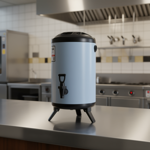 Distributeur de boissons isotherme en acier inoxydable Soga 10L avec robinet pour thé, café, jus, lait - Product Image 2