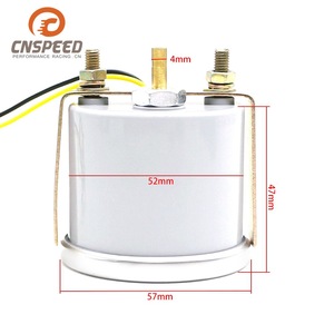 CNSPEED Turbo Boost Gauge, jauge de pression analogique de 52mm, pour voiture 12V, affichage PSI In.Hg - Product Image 4