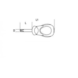 BETA - 012920106 Tournevis extra courts pour tête cruciforme Phillips®Vis (multi-pack) -TOURNEVIS EAN 8014230382708 - Product Image 2