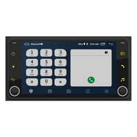 Pantalla táctil de 7 pulgadas para toyota fortuner, radio estéreo con carplay, fortuner para toyota rav4 Hilux 4Runner Terios RunX
