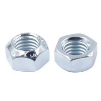 Écrous à serrage progressif hexagonaux en métal, Stover DIN 980V, zinc classe 10, M3 M4 M5 M6 M10