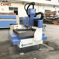 Mini routeur CNC d'occasion CA-4040 4040, 3 axes, gravure par pantographe, système de contrôle DSP, moteur pas à pas