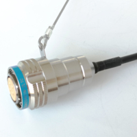 Connecteurs circulaires standard de la série ZLTC D38999 Assemblage de câble à fibre optique à 4 cœurs