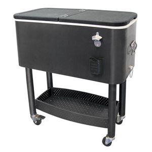 Custom Printed Metal Cooler Ice Chest Metal Cooler Box Camping Retro Cooler Can Beer Metal