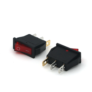 Trong suốt màu đỏ và màu đen chuyển đổi Joystick 220V AC Power Rocker chuyển đổi cho hộ gia đình thiết bị - Product Image 3