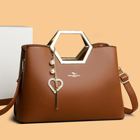 Sac à bandoulière élégant et tendance, nouveau sac à main simple texturé pour femme, collection automne
