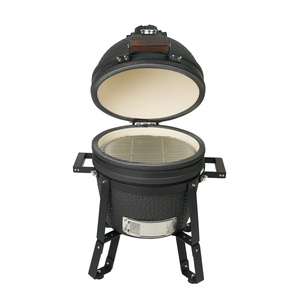 <span class=keywords><strong>Barbecue</strong></span> au charbon de bois portable AUPLEX, design moderne en céramique, <span class=keywords><strong>vert</strong></span>, Kamado, 16 pouces, avec allumage électronique et mini design - Product Image 5