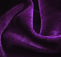 Rouleau de tissu tricoté en velours doré personnalisé 2026 pour nappe de table, rideau et toile de fond pour événements de mariage