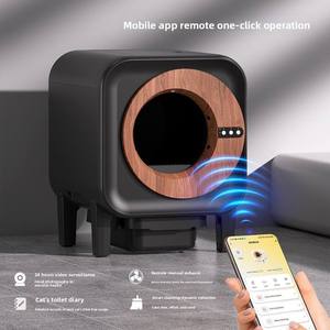Lettiera Elettrica Intelligente Automatica Autopulente Grande Capacità per Più Gatti Uso Domestico Sistema di Rimozione Rifiuti Facile - Product Image 1