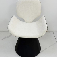 Table de toilette de luxe et chaise de maquillage, chaise d'art minimaliste moderne pour salon, salle à manger et chambre à coucher