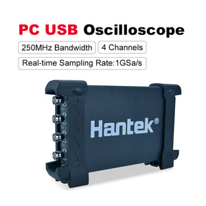 Hantek 6254BC <span class=keywords><strong>PC</strong></span> USB <span class=keywords><strong>osciloscopio</strong></span> 4 canales 250MHz 1GSa/s función de grabación y reproducción de forma de onda <span class=keywords><strong>osciloscopio</strong></span> <span class=keywords><strong>Virtual</strong></span> portátil - Product Image 2