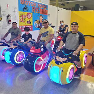 Motocicleta Eléctrica Infantil con Forma de Animal, Bumper Car, Máquina de Paseo para Interiores y Exteriores, para Parques de Atracciones y Centros Comerciales - Product Image 3