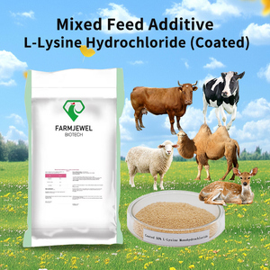 Tasa de conversión de nitrógeno mejorada, aditivo alimenticio, clorhidrato de L-lisina para rumiantes, previene la premezcla de alimentos mixtos de hígado graso - Product Image 2
