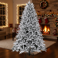Hochwertiger Umweltfreundlicher 1,5-4m Künstlicher Schneebeflockter Weihnachtsbaum für Zuhause & Feiertagspartys Weihnachtsdekoration Großhandel