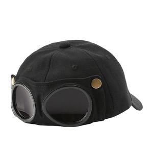 <span class=keywords><strong>Gorra</strong></span> de Béisbol Versátil con Gafas de Sol Integradas, Unisex, Estilo Piloto, a la Moda, Anti-Gafas, Urbana, Personalizada, Estilo Coreano, Deportiva, Tipo Aviador - Product Image 4