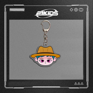 พวงกุญแจอะคริลิคการ์ตูนสร้างสรรค์สำหรับแฟนคลับ P1Harmony <span class=keywords><strong>ของ</strong></span>ที่ระลึก พิมพ์ CMYK/UV กันน้ำ น้ำหนักเบา สำหรับ JONGSEOB JIUNG INTAK KYO - Product Image 5