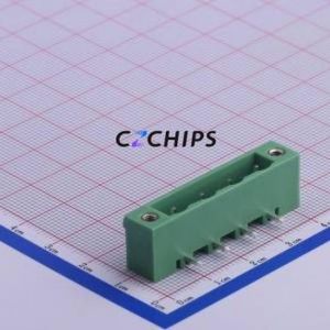 KF2EDGRM-7.62-4P Plug-in Terminal Block Bent Lead Through Hole,P=7.62mm Board-to-Board / Socket Closed Screw Fixing 1x4P 7.62mm - Product Image 1