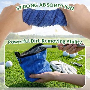 <span class=keywords><strong>Sac</strong></span> de nettoyage multifonctionnel pour balles de <span class=keywords><strong>golf</strong></span>, pochette détachable avec clip, accessoires de <span class=keywords><strong>golf</strong></span>, <span class=keywords><strong>sac</strong></span> de nettoyage pour clubs de <span class=keywords><strong>golf</strong></span> avec serviette de sport - Product Image 1