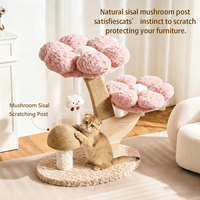 Étagère d'escalade pour chat d'intérieur en bois écologique, design floral personnalisable, résistante à l'usure et aux griffures, Versalife Luxury
