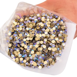 14400 pièces/sac en vrac, vente en gros, strass de qualité supérieure style 2088 à 16 facettes, SS10-SS34, strass brillants non thermocollants pour ongles - Product Image 5