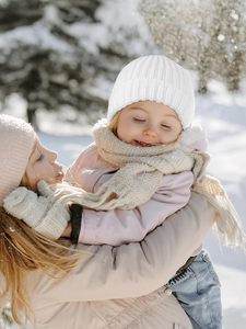 Chapeau en laine solide chaud d'hiver et d'automne personnalisé, bonnet brodé pour hommes et femmes - Product Image 2