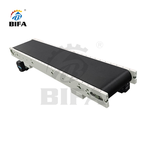 Bifa düşük profil taşınabilir mini tezgah üstü elektrikli siyah küçük transporter bantları yazıcı için forderband bant konveyör - Product Image 2