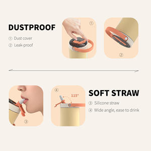 Gobelet personnalisé pour <span class=keywords><strong>la</strong></span> Saint-Valentin, nouveau design, en acier inoxydable avec poignée, pour elle et lui - Product Image 5