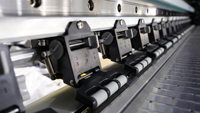 Impresora de sublimación de 1,8 m de ancho I3200 A1, máquina de sublimación de 4-6 cabezales, profesional, 27 años