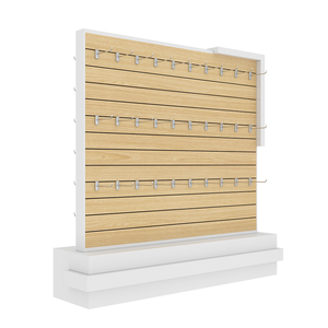Estantes <span class=keywords><strong>de</strong></span> exhibición <span class=keywords><strong>de</strong></span> tienda <span class=keywords><strong>de</strong></span> zapatos <span class=keywords><strong>de</strong></span> doble vía <span class=keywords><strong>de</strong></span> estilo moderno, ganchos <span class=keywords><strong>de</strong></span> Metal <span class=keywords><strong>de</strong></span> madera para calcetín, soporte <span class=keywords><strong>de</strong></span> zapatilla <span class=keywords><strong>de</strong></span> tienda <span class=keywords><strong>de</strong></span> marca para exhibición <span class=keywords><strong>de</strong></span> calzado - Product Image 1