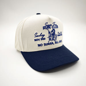 Gorra Deportiva de 5 Paneles al por Mayor, con Logotipo Bordado Personalizado, Diseño Moderno, Dos Tonos, Impermeable, de Algodón, Ajustable - Product Image 5