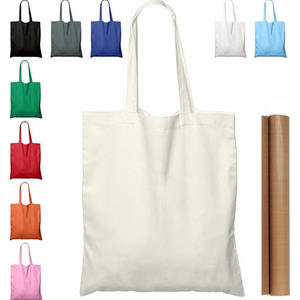 Merchandise in Stock Reusable Shopping Bag <b>Beach</b> Shoulder Bag Eco-friendly Cotton <b>Canvas</b> Shoulder Bag - Product Image 2