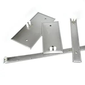 BRIGHT 230V Electrical Equipment 600W 25*500mm Stainless Steel Mica Heater Plate Heating Element