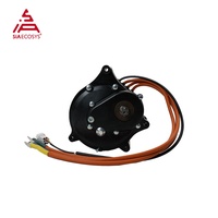 Moteur Électrique QS138 3000W 70H V3 Central QS 72V 100KPH avec Boîte de Vitesses 1:2.35 Sans Balais pour Moto Tout-Terrain