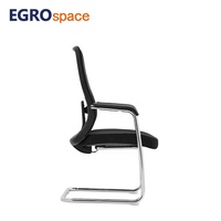 Fauteuil de bureau ergonomique en maille à dossier moyen EGROspace pour la vente en gros, idéal pour les salles d'attente