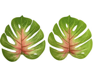 Faux <span class=keywords><strong>grande</strong></span> taille Real Touch <span class=keywords><strong>Monstera</strong></span> feuilles <span class=keywords><strong>grande</strong></span> fausse feuille verte décoration plante artificielle et verdure pour intérieur extérieur - Product Image 5