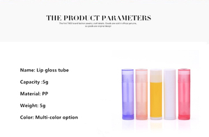 Cosméticos Naturales al por Mayor, Bálsamo Labial de 5g en Tubo con Mango de Plástico y Cepillo de PET - Product Image 3