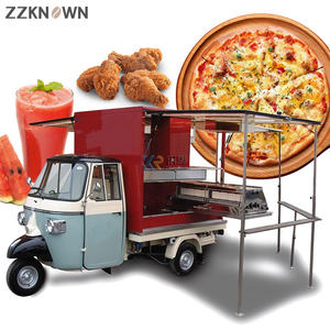 Remorque alimentaire électrique motorisée à 4 roues pour la vente de snacks et de glaces en Europe - Product Image 6